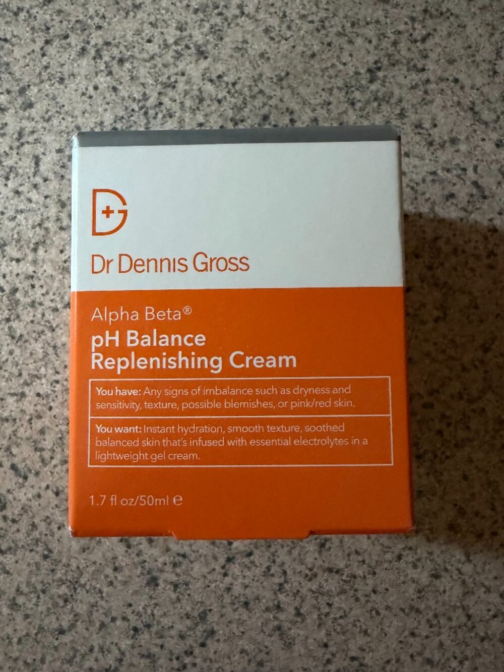New! Sealed! Dr. Dennis Gross Alpha Beta pH Balance Replenishing Cream 1.7 oz 50